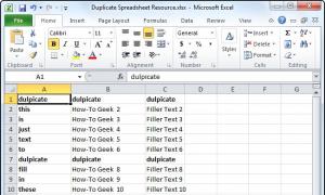 Odstránenie duplikátov v Exceli