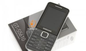 Recenzia telefónu Samsung S5610: úspešné všetko v jednom